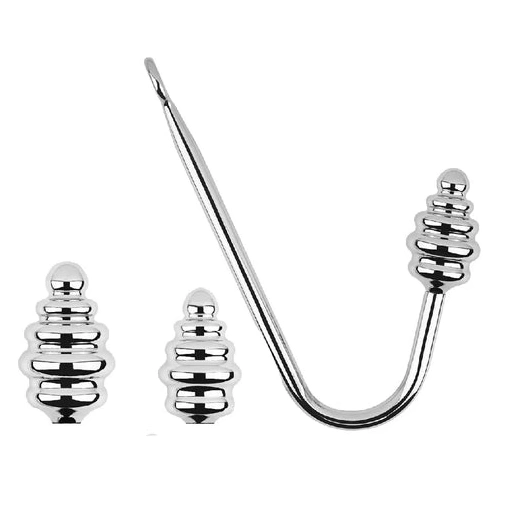 Hook 8826 Screw-in GreatBenefit Set Anal Ribbed 0929